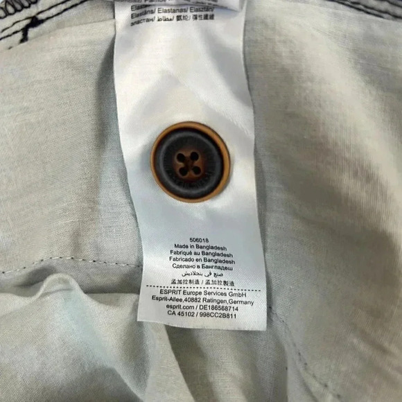 EDC Brand Size 32 Men’s Slim Fit Tactical Pants Trousers Navy Blue - Picture 12 of 14